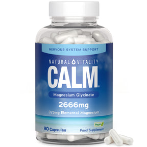 Natural Vitality CALM  Magnesium Glycinate 325mg - 90 Capsules